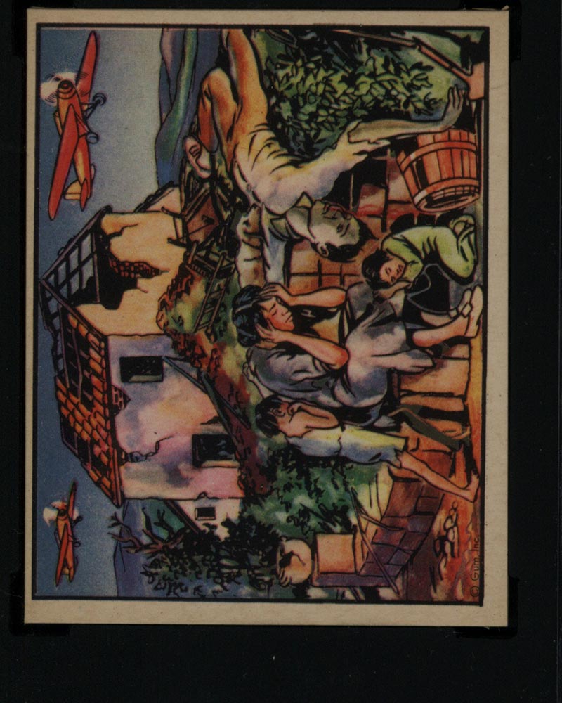1938 Gum Inc Horrors of War #157 The Scourge of War in Spain - Front