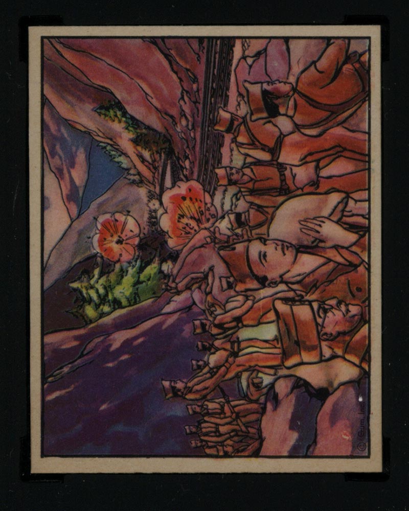 1938 Gum Inc Horrors of War #238 “Miaja’s Nephews” Fortify Heights - Front