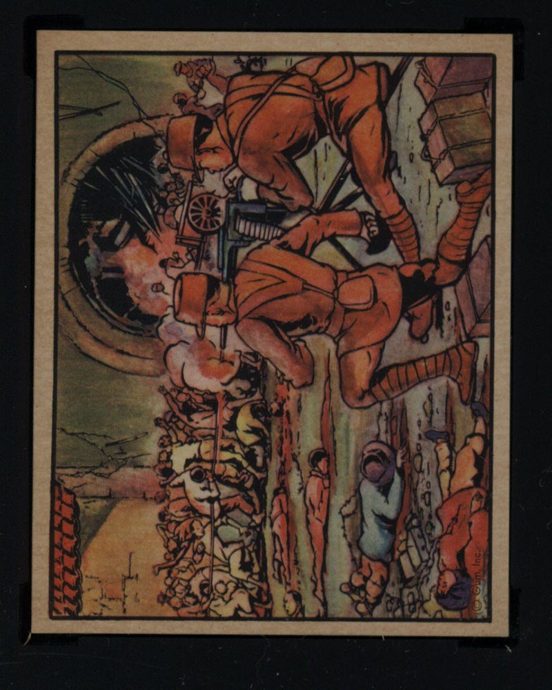 1938 Gum Inc Horrors of War #55 Nanking’s Week of Horror - Front