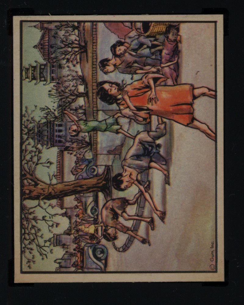 1938 Gum Inc Horrors of War #74 The Starving Children of China - Front