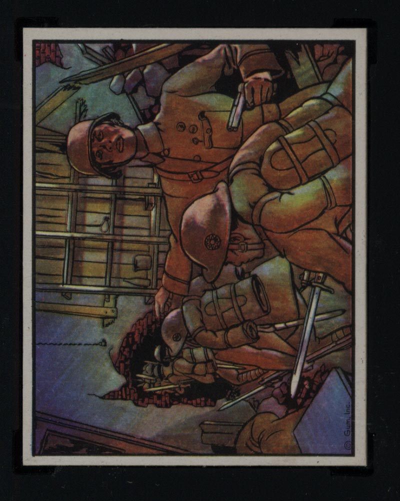 1938 Gum Inc Horrors of War #75 Hsia Ching-yuan Saves His Doomed Men - Front