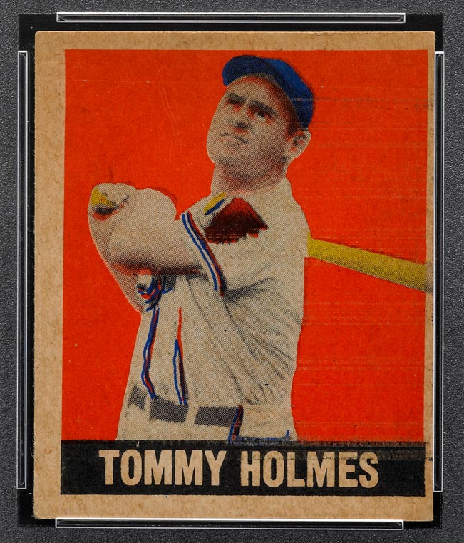 1948-1949 Leaf #133 Tommy Holmes Boston Braves - Front