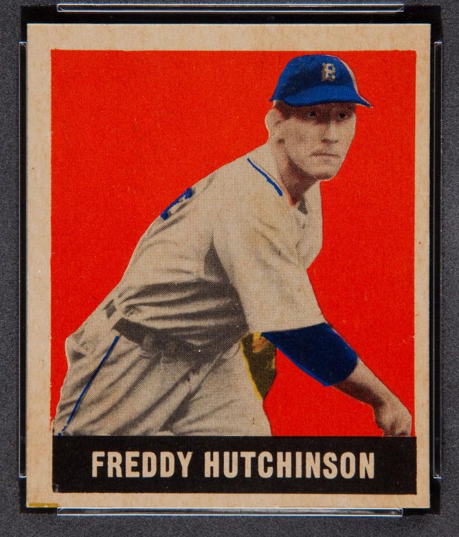 1948-1949 Leaf #163 Freddy Hutchinson Detroit Tigers - Front