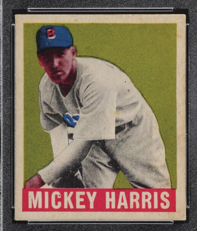 1948-1949 Leaf #27 Mickey Harris Boston Red Sox - Front