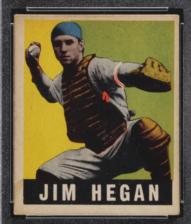 1948-1949 Leaf #28 Jim Hegan Cleveland Indians - Front
