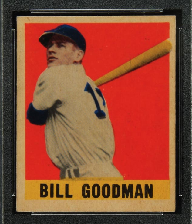 1948-1949 Leaf #30 Bill Goodman Boston Red Sox - Front