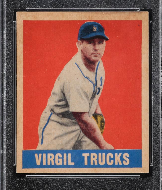 1948-1949 Leaf #5 Virgil Trucks Detroit Tigers - Front