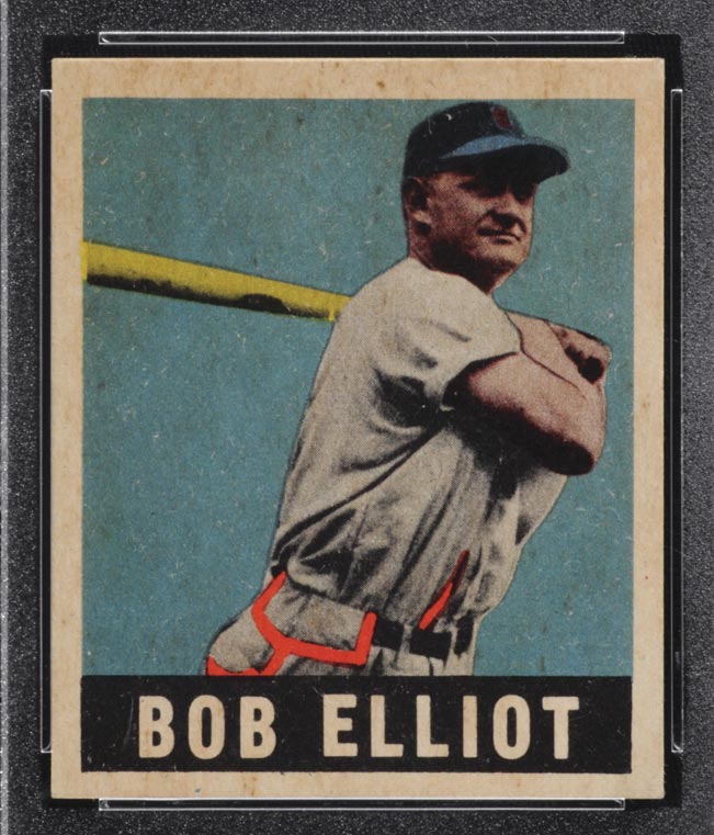 1948-1949 Leaf #65 Bob Elliot (Elliott) Boston Braves - Front