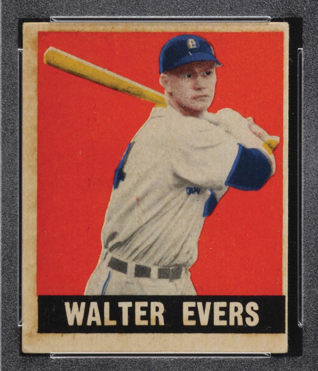 1948-1949 Leaf #78 Walter “Hoot” Evers Detroit Tigers - Front