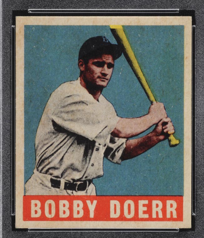 1948-1949 Leaf #83 Bobby Doerr Boston Red Sox - Front