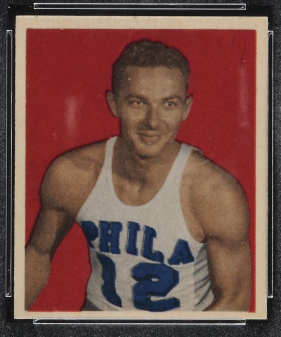 1948 Bowman #14 Howard Dallmar Philadelphia Warriors - Front
