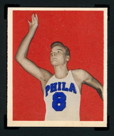 1948 Bowman #25 George Senesky Philadelphia Warriors - Front