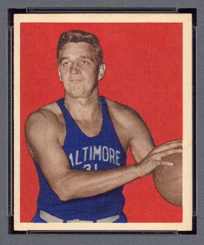 1948 Bowman #70 Walter Budko Baltimore Bullets - Front