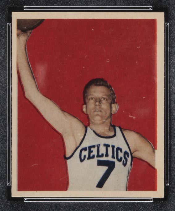 1948 Bowman #8 Mel Riebe Boston Celtics - Front
