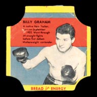 1950-1951 D290-12 Bread for Energy Billy Graham Welterweight Boxer