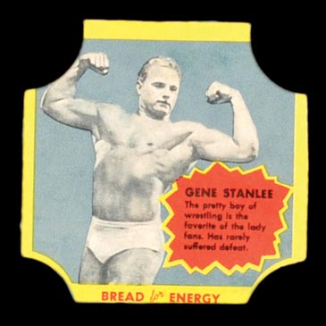 1950-1951 D290-12 Bread for Energy Gene Stanlee Professional Wrestler