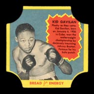1950-1951 D290-12 Bread for Energy Kid Gavilan Welterweight Boxer