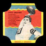 1950-1951 D290-12 Bread for Energy Otto Graham Cleveland Browns