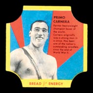 1950-1951 D290-12 Bread for Energy Primo Carnera Heavyweight Boxer