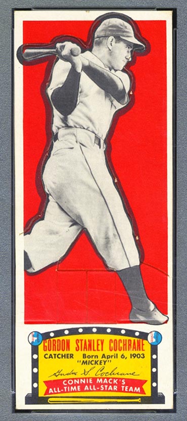 1951 Topps Connie Mack All-Stars Gordon “Mickey” Cochrane Detroit Tigers - Front