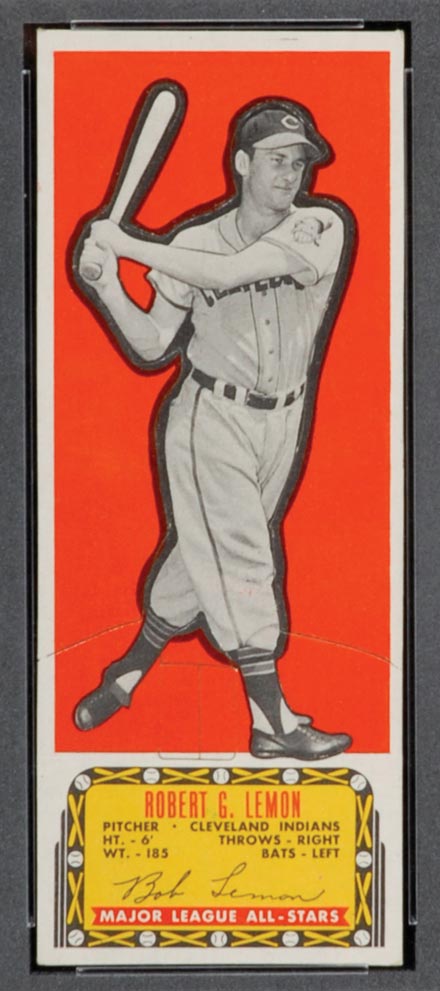 1951 Topps Major League All-Stars Bob Lemon Cleveland Indians - Front