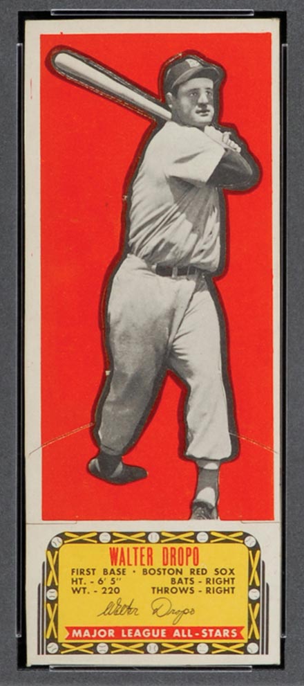 1951 Topps Major League All-Stars Walt Dropo Boston Red Sox - Front