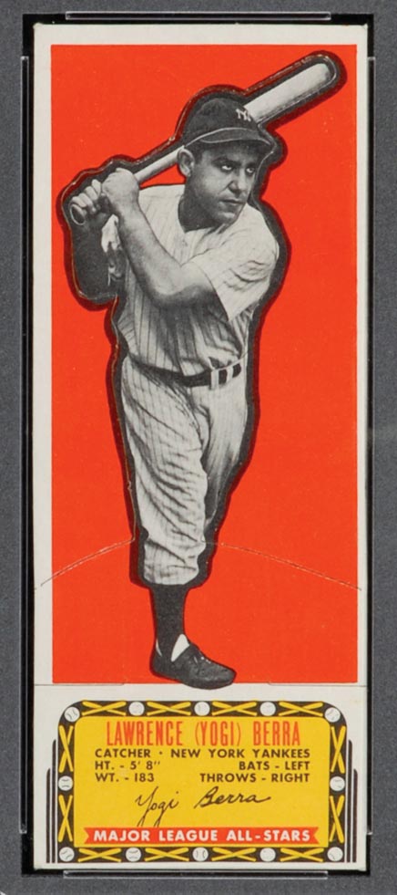 1951 Topps Major League All-Stars Yogi Berra New York Yankees - Front