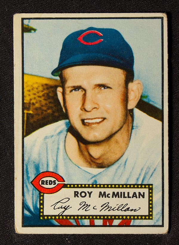 1952 Topps #137 Roy McMillan Cincinnati Reds - Front