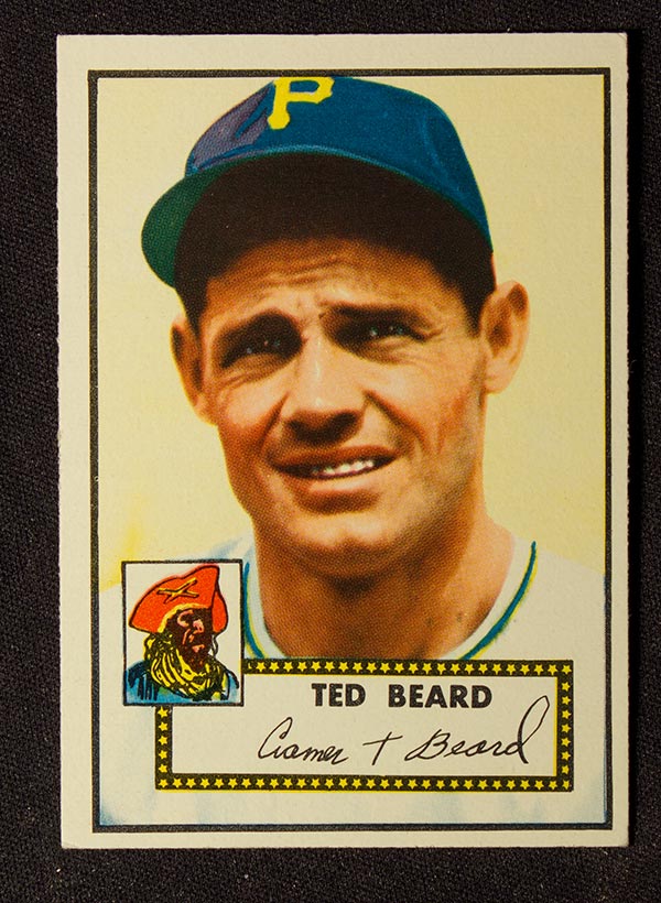 1952 Topps #150 Ted Beard Pittsburgh Pirates - Front