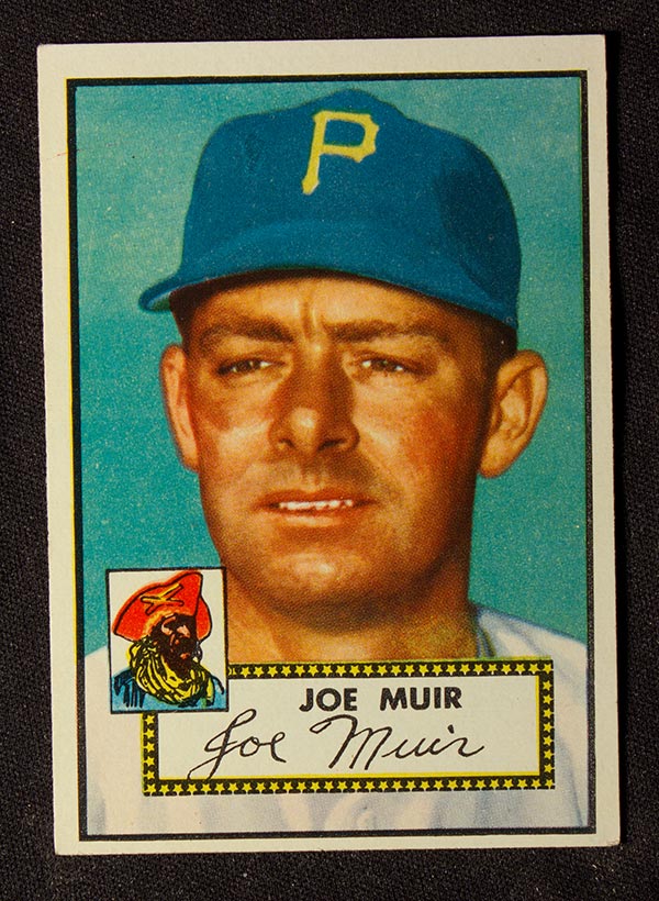 1952 Topps #154 Joe Muir Pittsburgh Pirates - Front