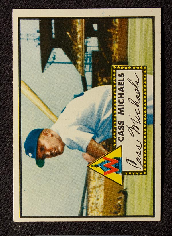 1952 Topps #178 Cass Michaels Washington Senators - Front