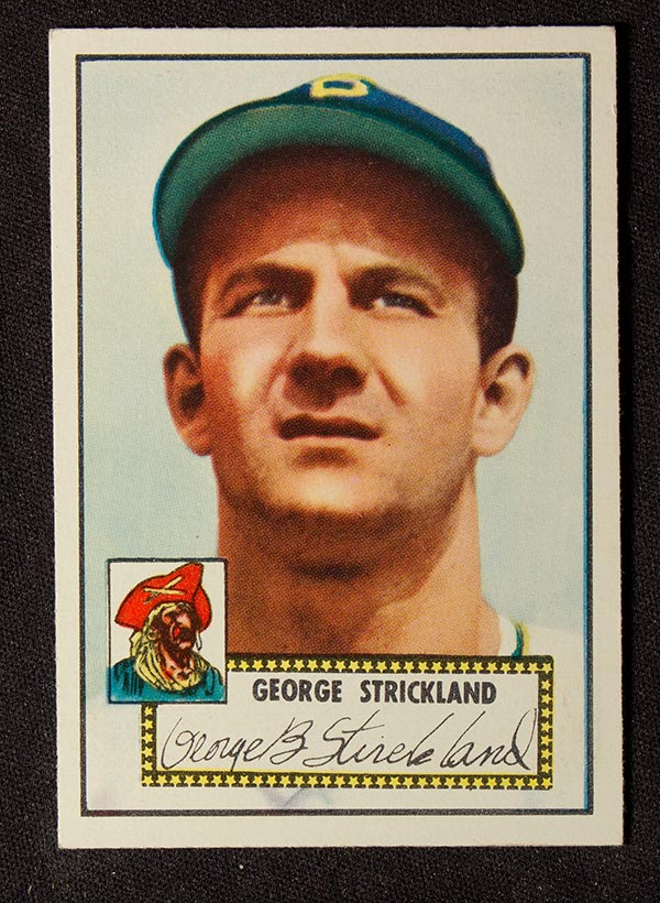 1952 Topps #197 George Strickland Pittsburgh Pirates - Front