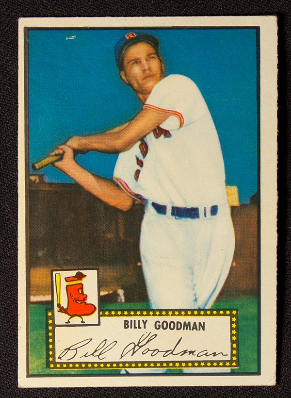 1952 Topps #23 Billy Goodman Boston Red Sox - Front