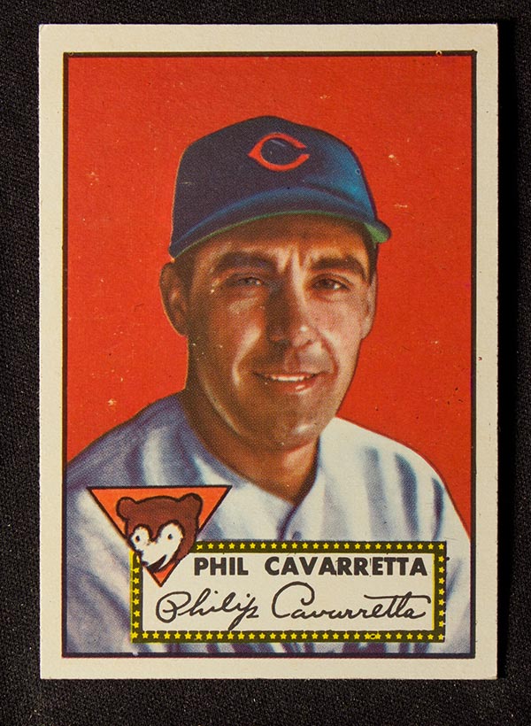 1952 Topps #295 Phil Cavarretta Chicago Cubs - Front