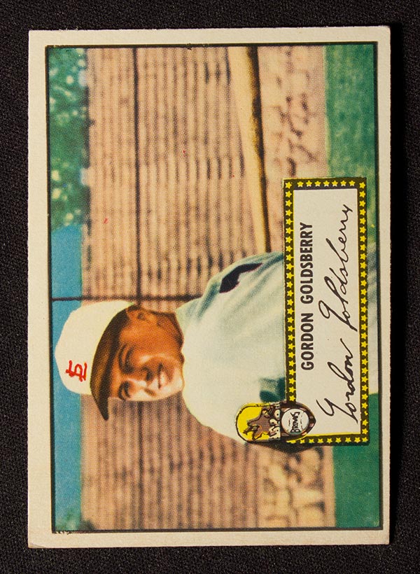 1952 Topps #46 Gordon Goldsberry St. Louis Browns - Front