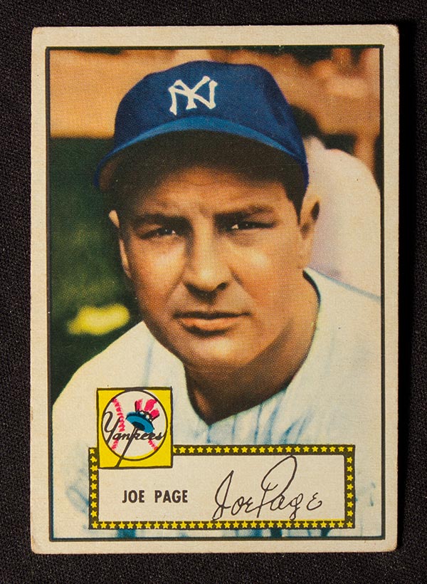 1952 Topps #48 Joe Page New York Yankees - Front