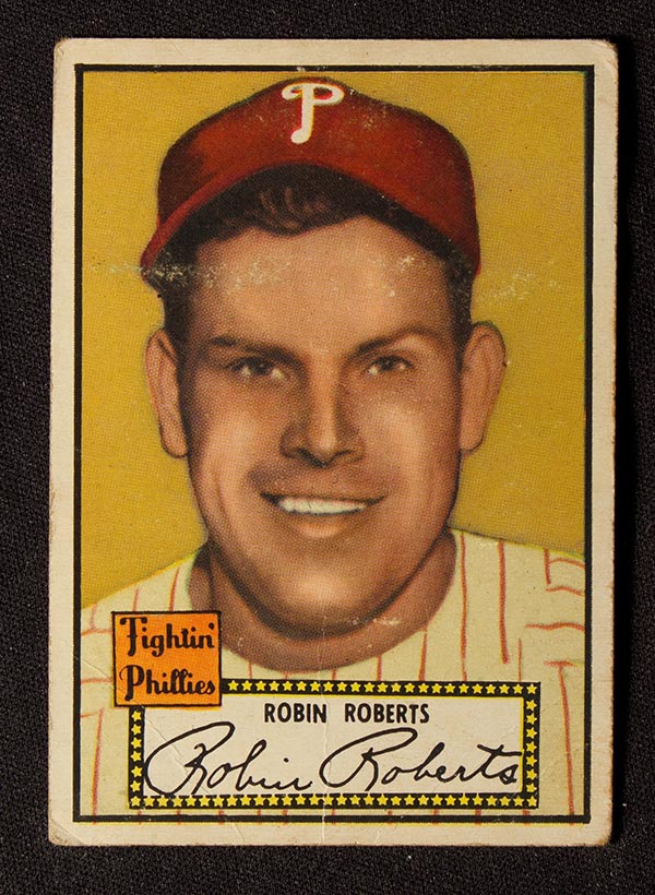 1952 Topps #59 Robin Roberts Philadelphia Phillies - Front