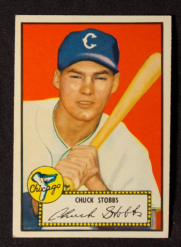 1952 Topps #62 Chuck Stobbs Chicago White Sox - Front