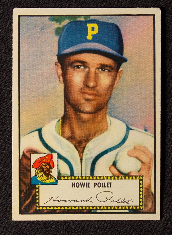 1952 Topps #63 Howie Pollet Pittsburgh Pirates - Front