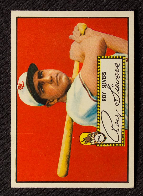 1952 Topps #64 Roy Sievers St. Louis Browns - Front