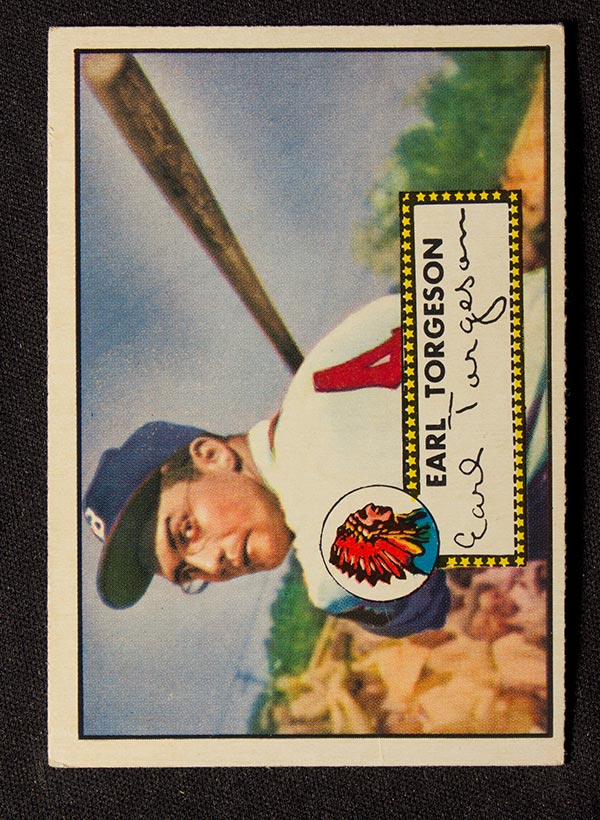 1952 Topps #97 Earl Torgeson Boston Braves - Front