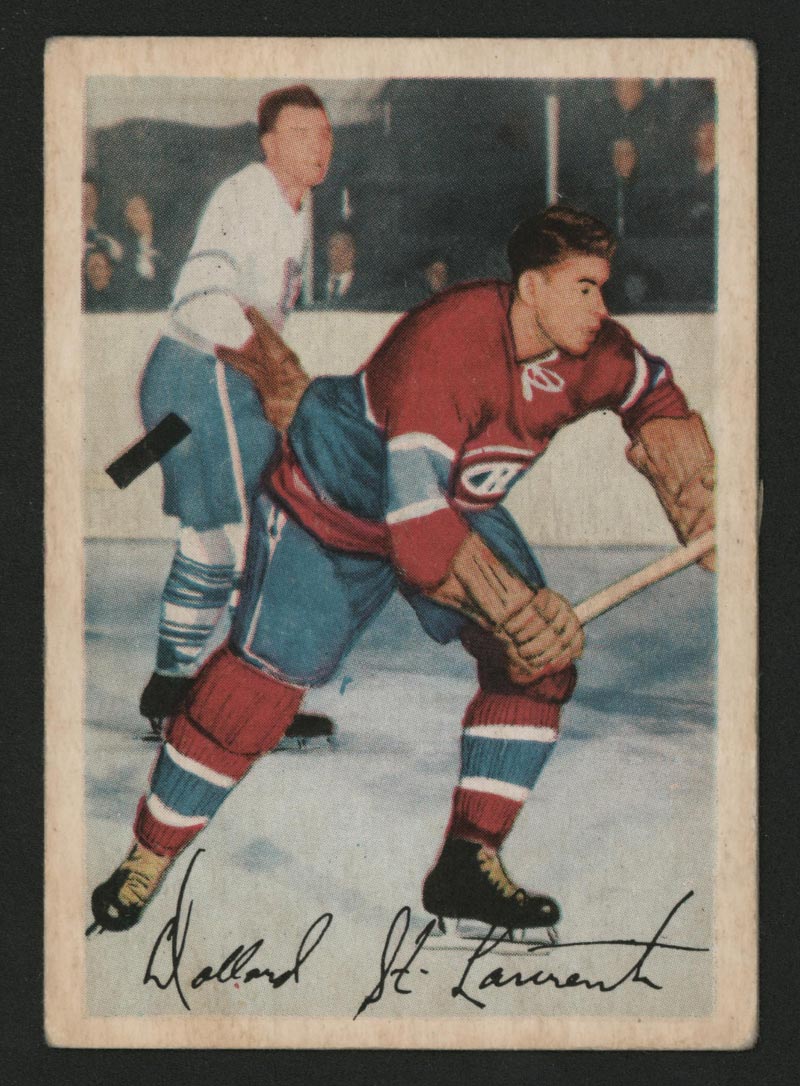 1953-1954 Parkhurst #23 Dollard St. Laurent Montreal Canadiens - Front
