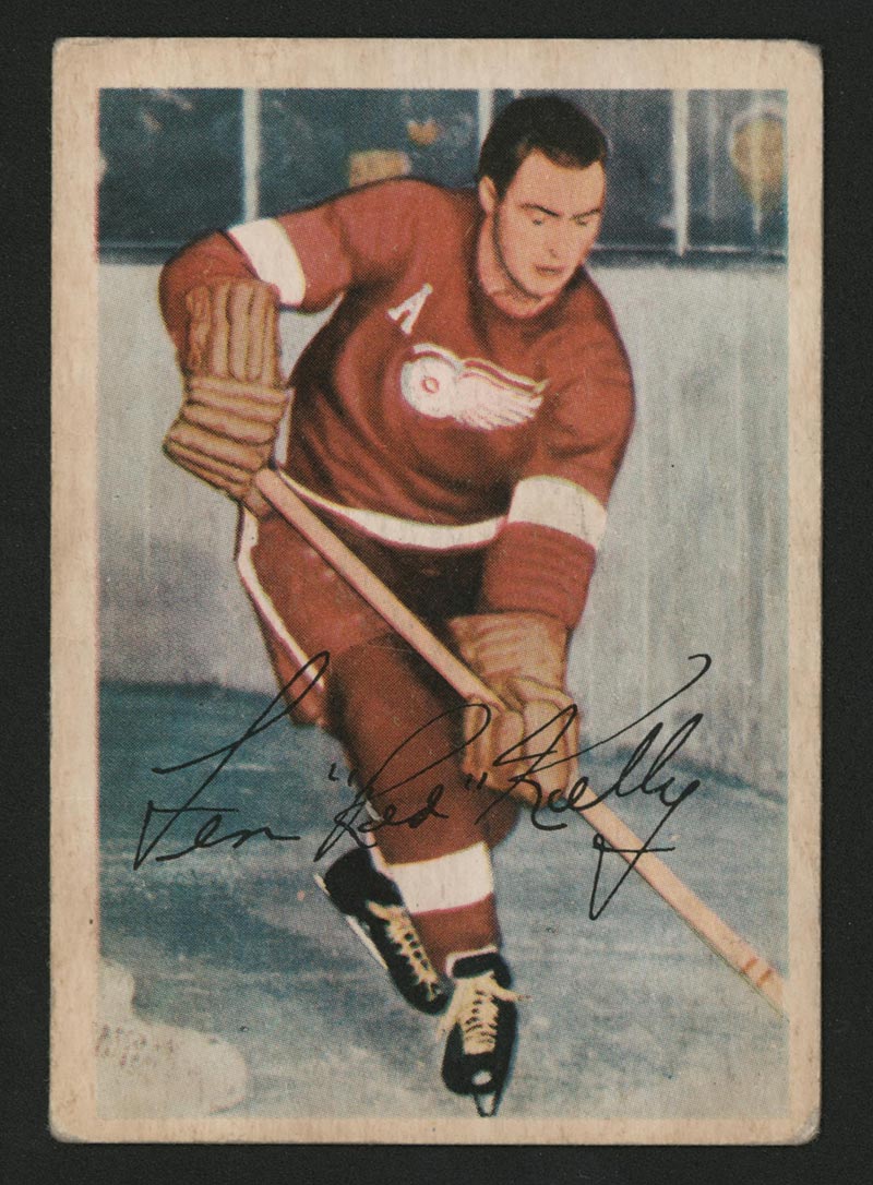 1953-1954 Parkhurst #40 “Red” Kelly Detroit Red Wings - Front