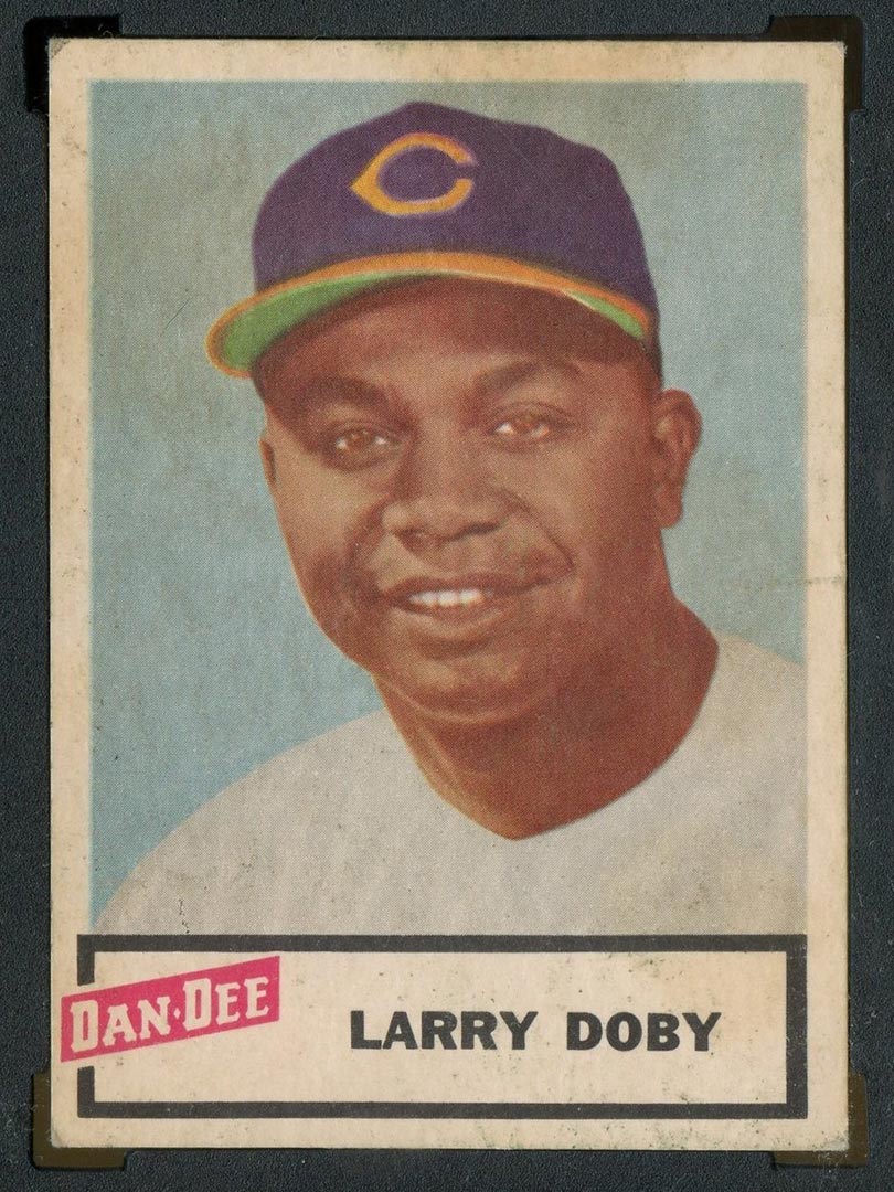 1954 Dan-Dee Potato Chips Larry Doby Cleveland Indians - Front
