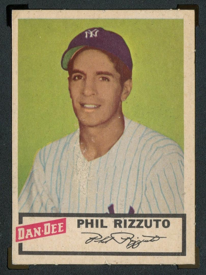 1954 Dan-Dee Potato Chips Phil Rizzuto New York Yankees - Front