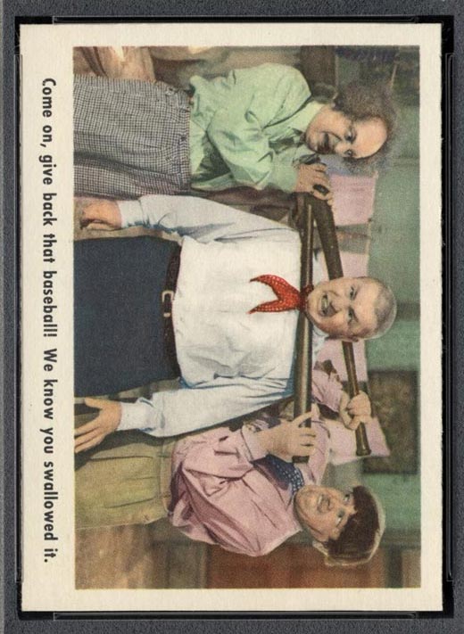 1959 Fleer Three Stooges #10 We know you have it - Front