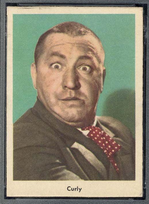 1959 Fleer Three Stooges #1 Curly - Front