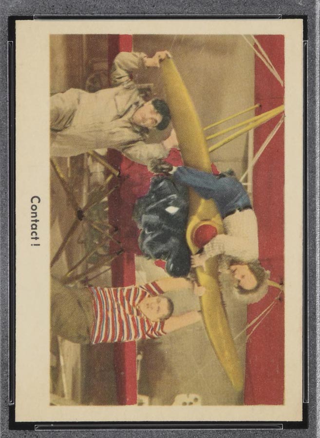 1959 Fleer Three Stooges #38 Contact - Front