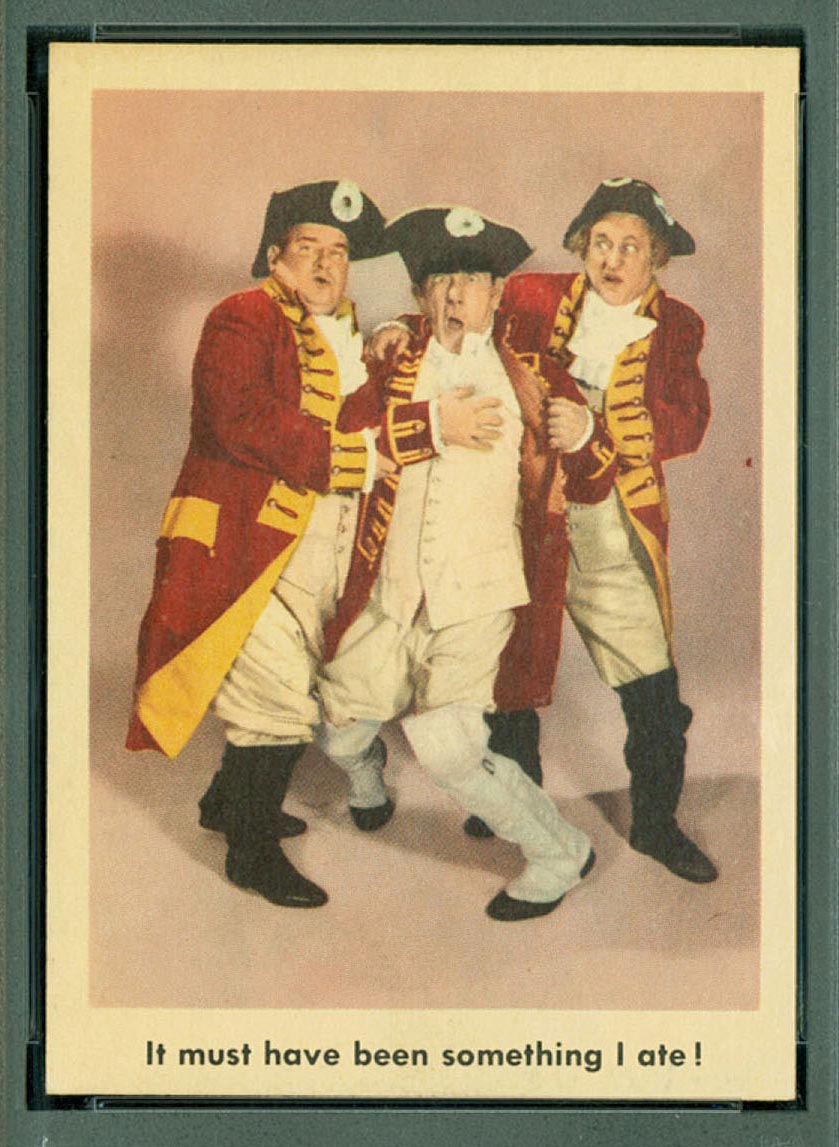 1959 Fleer Three Stooges #52 Indigestion - Front