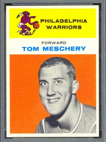 1961-1962 Fleer #31 Tom Meschery Philadelphia Warriors - Front